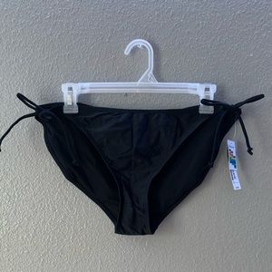 black string bikini bottoms from Walmart